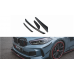 Рассекатели воздуха на передний бампер на BMW 1 F20 M-Pack / M135i